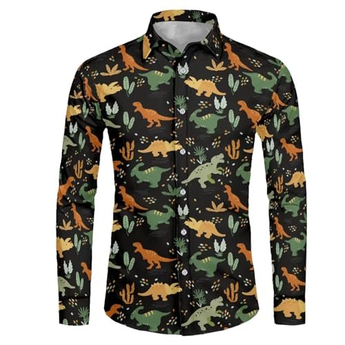 Cactus Man Long Sleeve Shirts