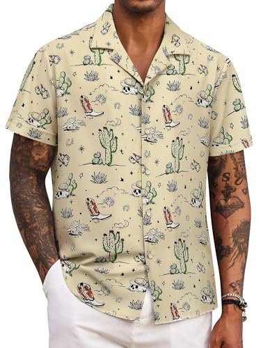 Cactus Man Button Up Shirts